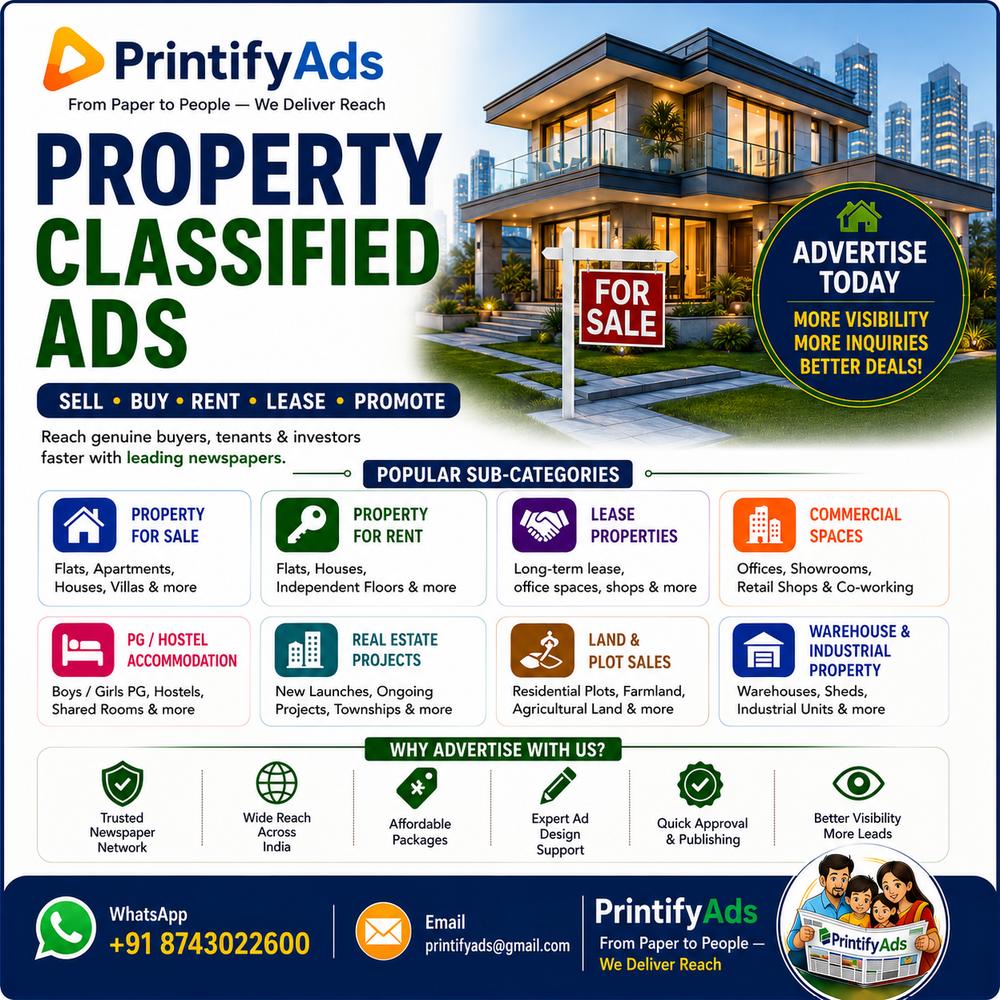 Property real estate classified ads
